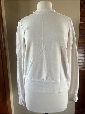 Michael Stars White Crewneck Pullover